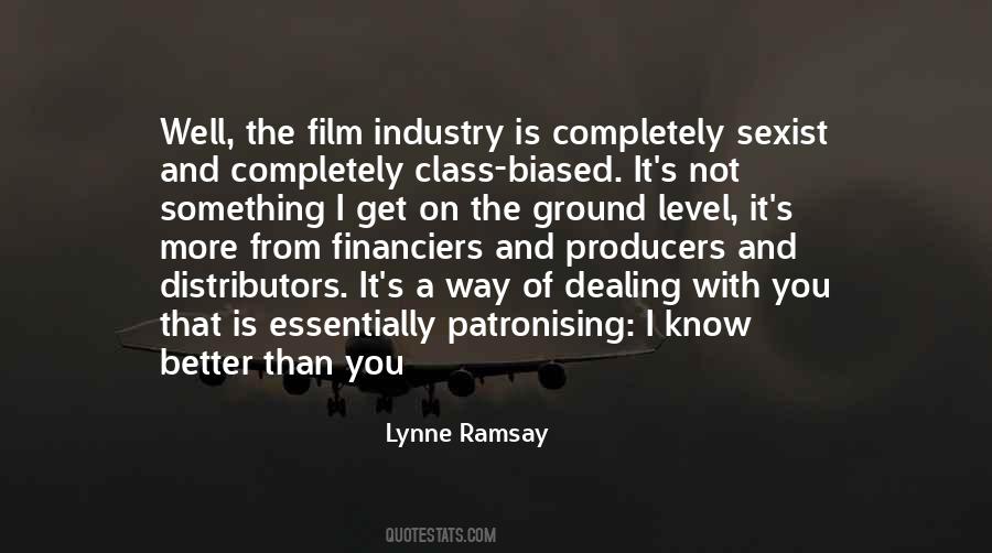 Lynne Ramsay Quotes #827500