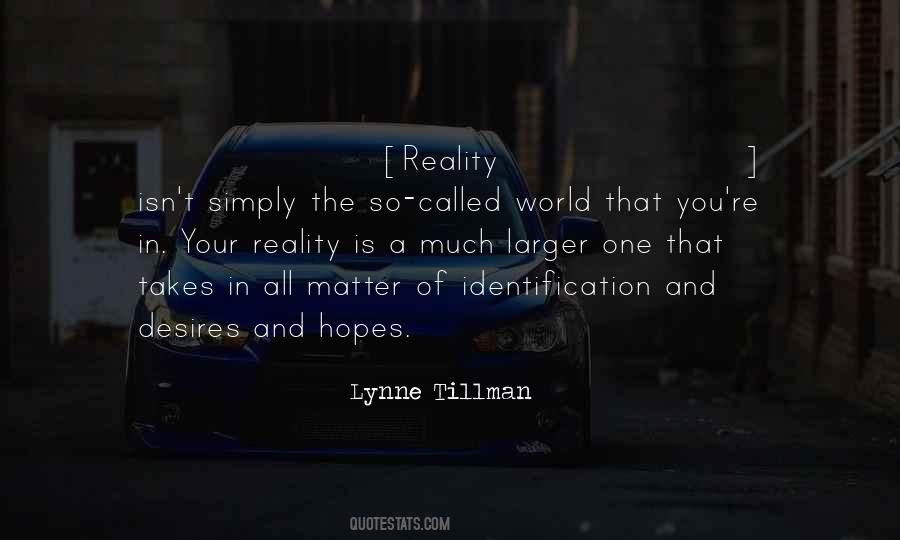 Lynne Tillman Quotes #1098744