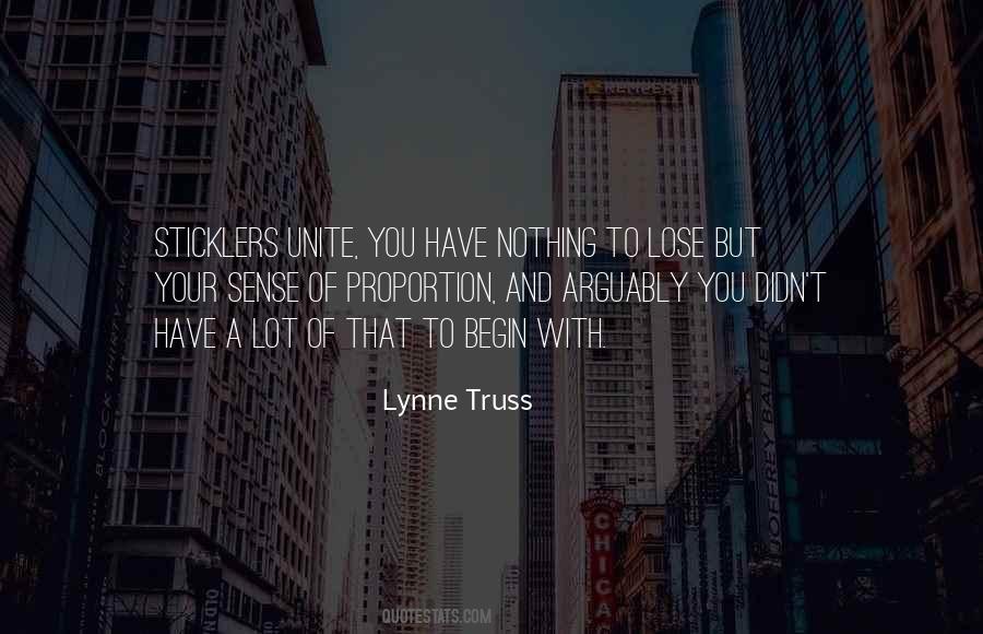 Lynne Truss Quotes #233901