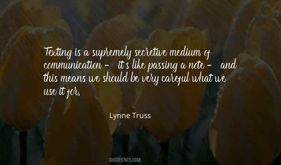 Lynne Truss Quotes #680995