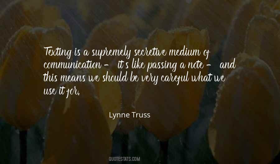 Lynne Truss Quotes #680995
