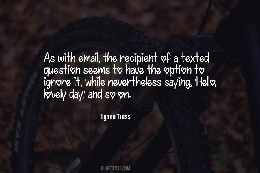 Lynne Truss Quotes #857987