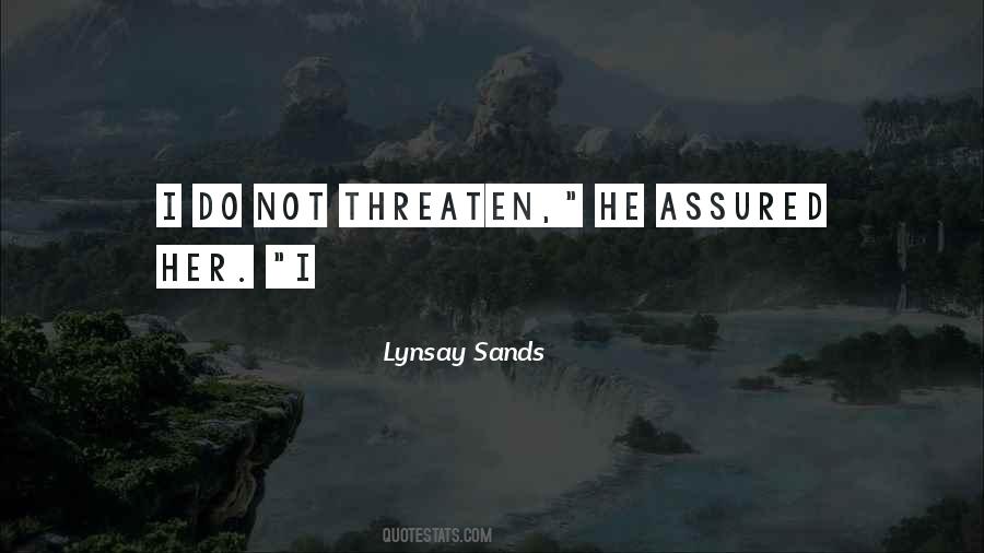 Lynsay Sands Quotes #1250207