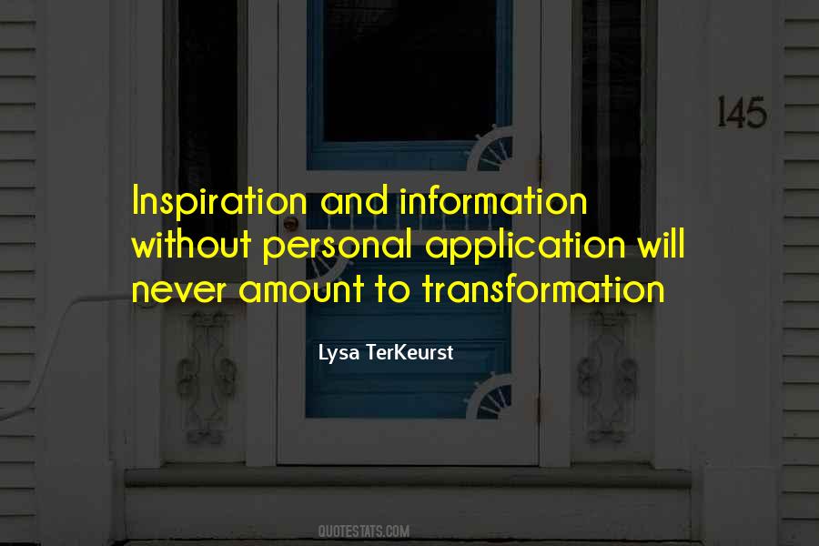 Lysa TerKeurst Quotes #367366