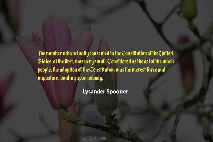 Lysander Spooner Quotes #1843741