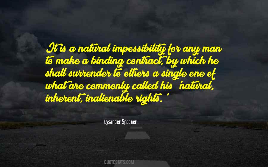 Lysander Spooner Quotes #1876089