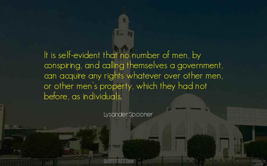 Lysander Spooner Quotes #327093