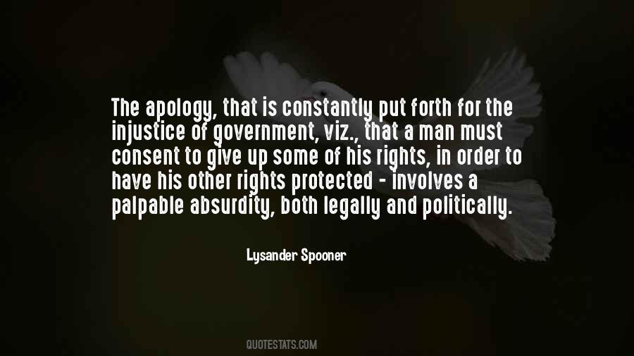 Lysander Spooner Quotes #658714