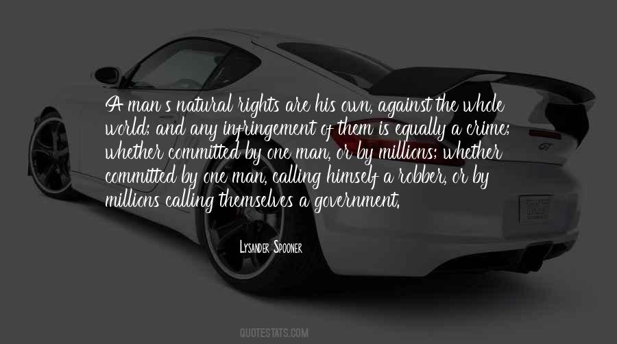 Lysander Spooner Quotes #726776