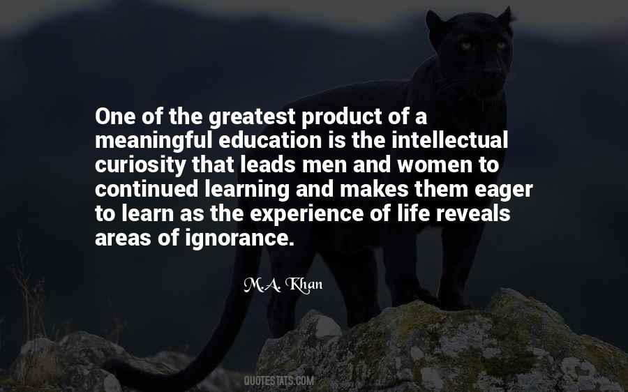 M.A. Khan Quotes #1760577 M.A. Khan Quotes #1760577