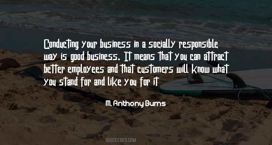 M. Anthony Burns Quotes #508460