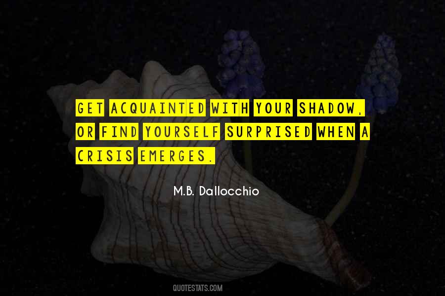 M.B. Dallocchio Quotes #715844