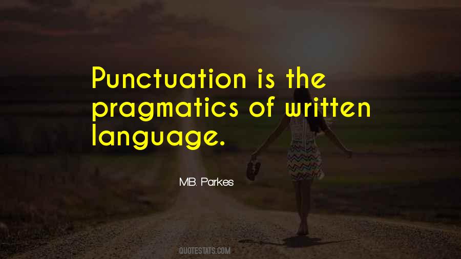 M.B. Parkes Quotes #483097