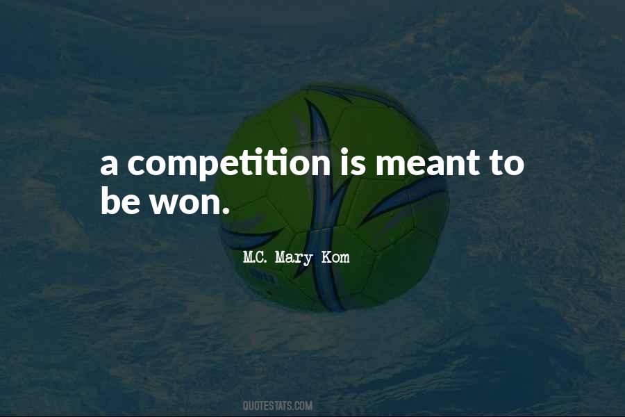 M.C. Mary Kom Quotes #368237