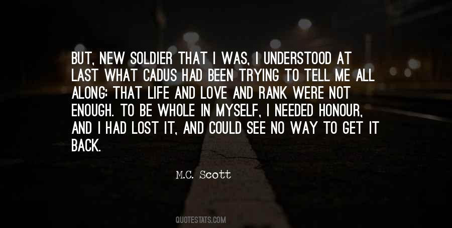 M.C. Scott Quotes #589690