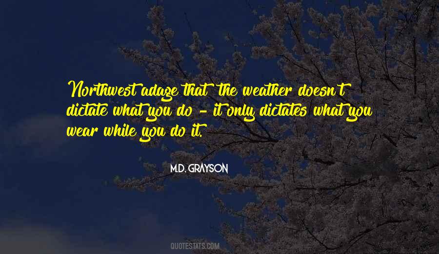 M.D. Grayson Quotes #1670949