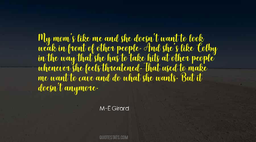 M-E Girard Quotes #1439167