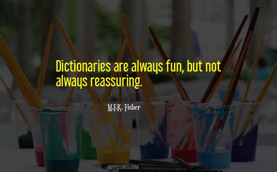 M.F.K. Fisher Quotes #878294