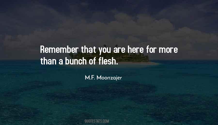 M.F. Moonzajer Quotes #1261460