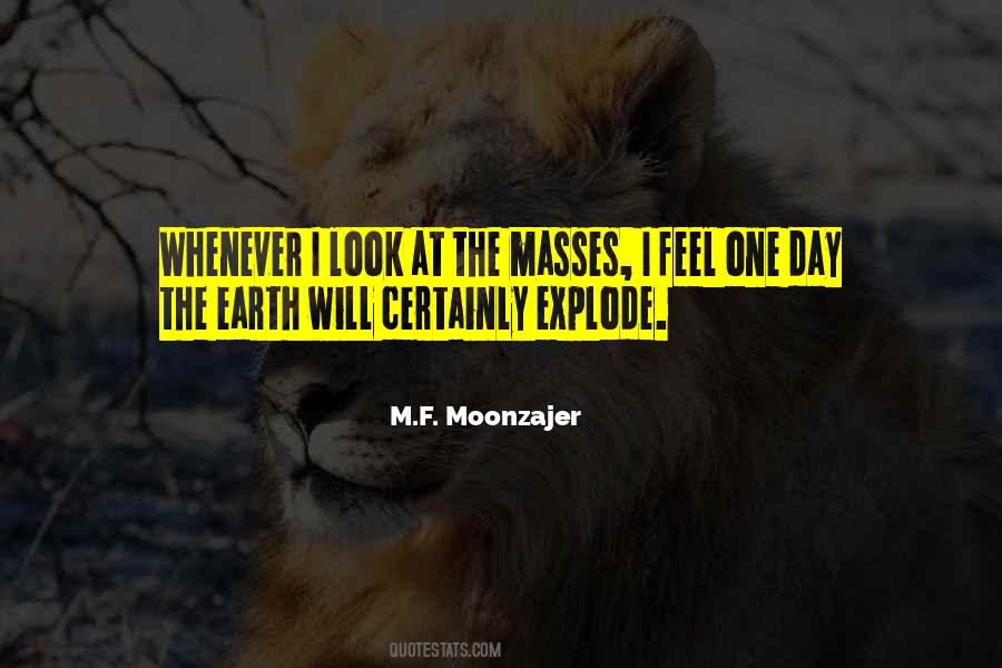 M.F. Moonzajer Quotes #279967