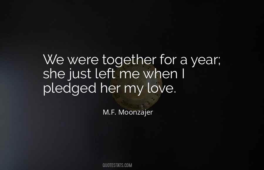 M.F. Moonzajer Quotes #966832