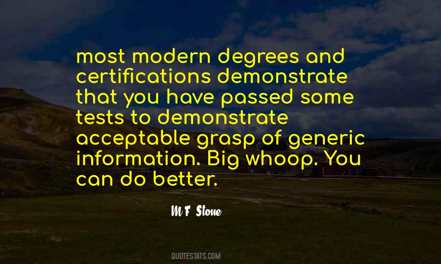 M.F. Stone Quotes #1287481 M.F. Stone Quotes #1287481