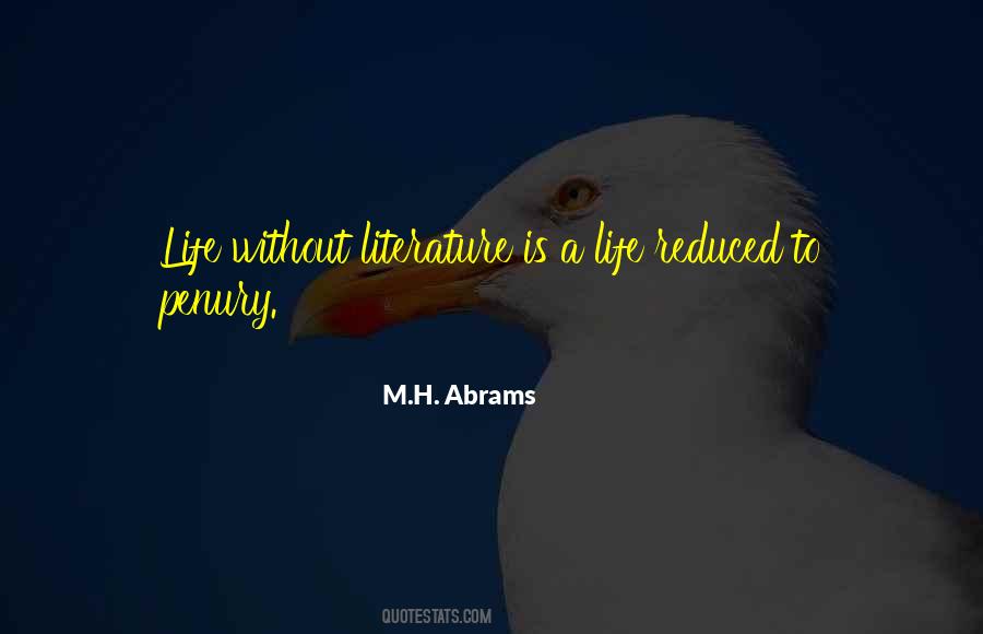 M.H. Abrams Quotes #1168000