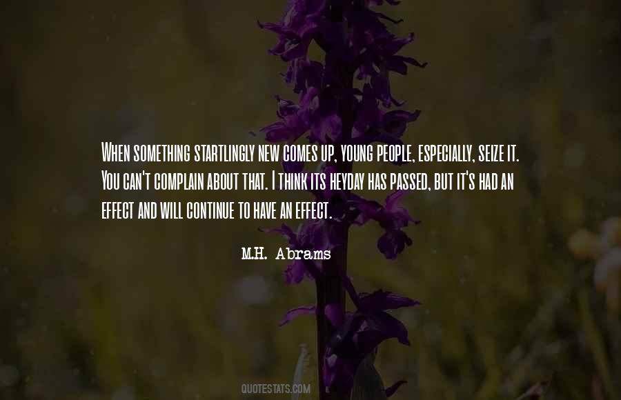 M.H. Abrams Quotes #688687