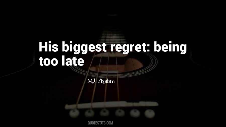 M.J. Abraham Quotes #501706