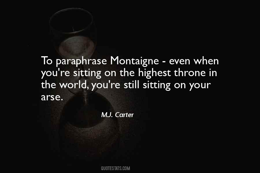 M.J. Carter Quotes #568445