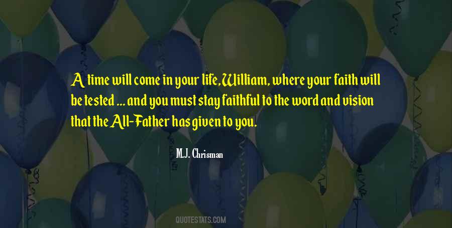 M.J. Chrisman Quotes #1199295