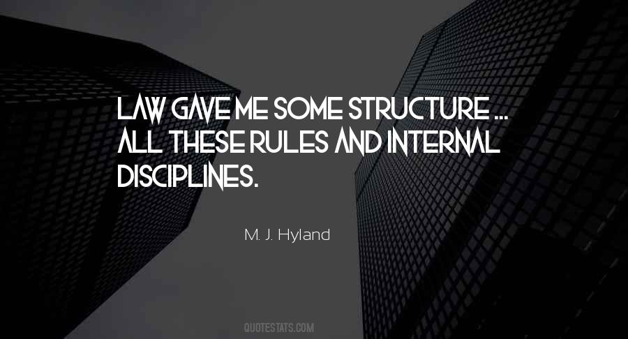 M. J. Hyland Quotes #1062264