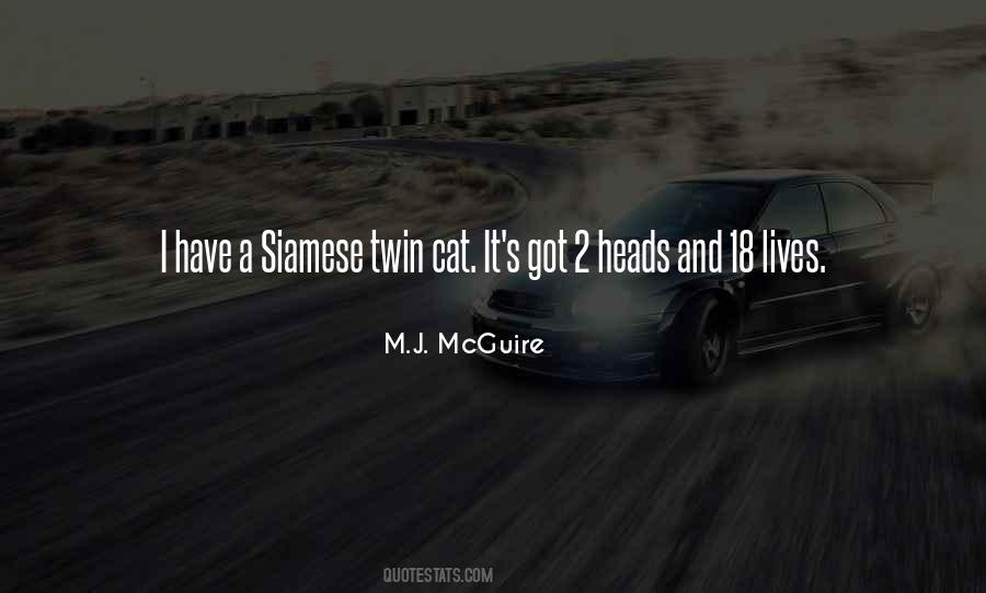 M.J. McGuire Quotes #782687
