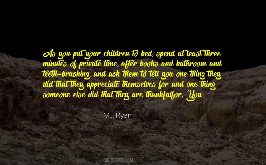 M.J. Ryan Quotes #1276889