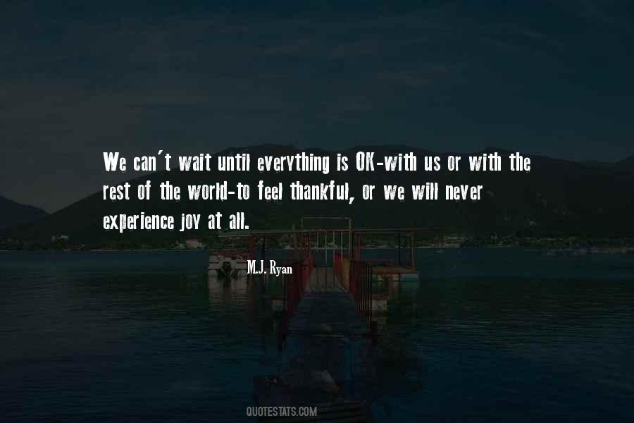 M.J. Ryan Quotes #248824