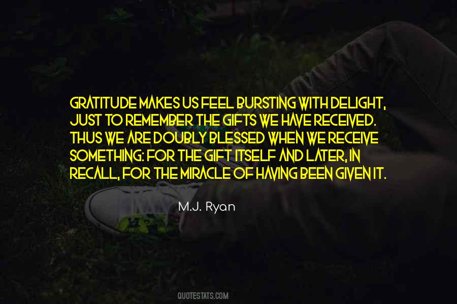 M.J. Ryan Quotes #880679