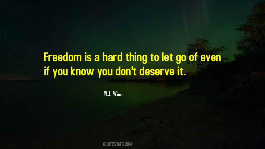 M.J. Winn Quotes #568284 M.J. Winn Quotes #568284