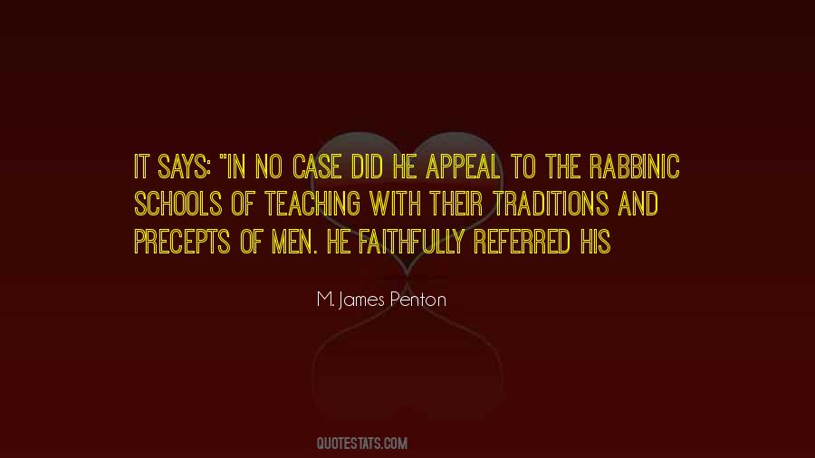 M. James Penton Quotes #1080512
