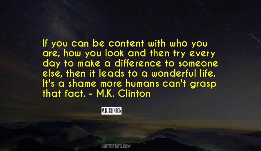 M.K. Clinton Quotes #783022