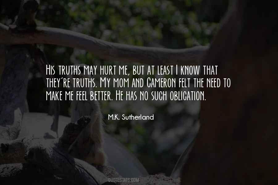 M.K. Sutherland Quotes #28495 M.K. Sutherland Quotes #28495