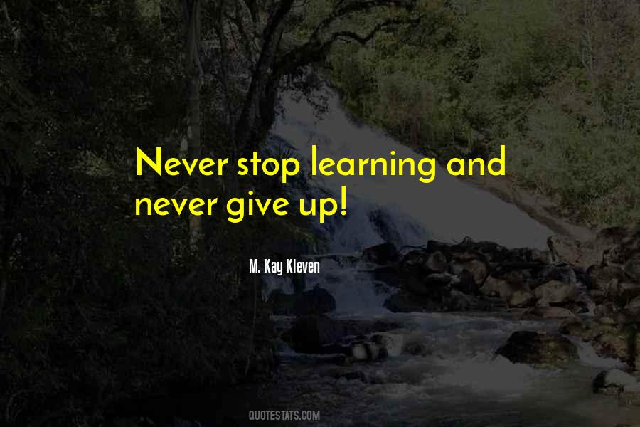M. Kay Kleven Quotes #1504320 M. Kay Kleven Quotes #1504320