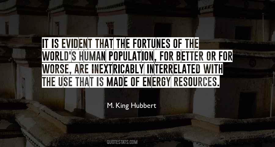 M. King Hubbert Quotes #708055