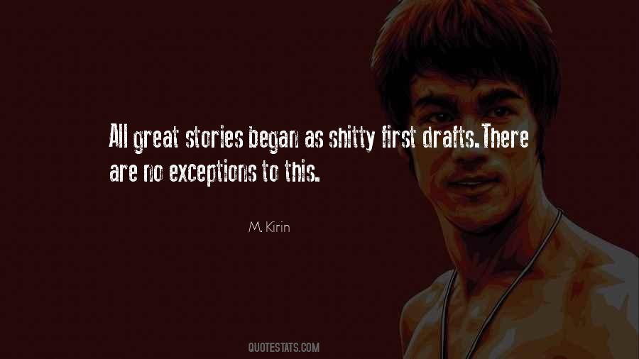 M. Kirin Quotes #776390