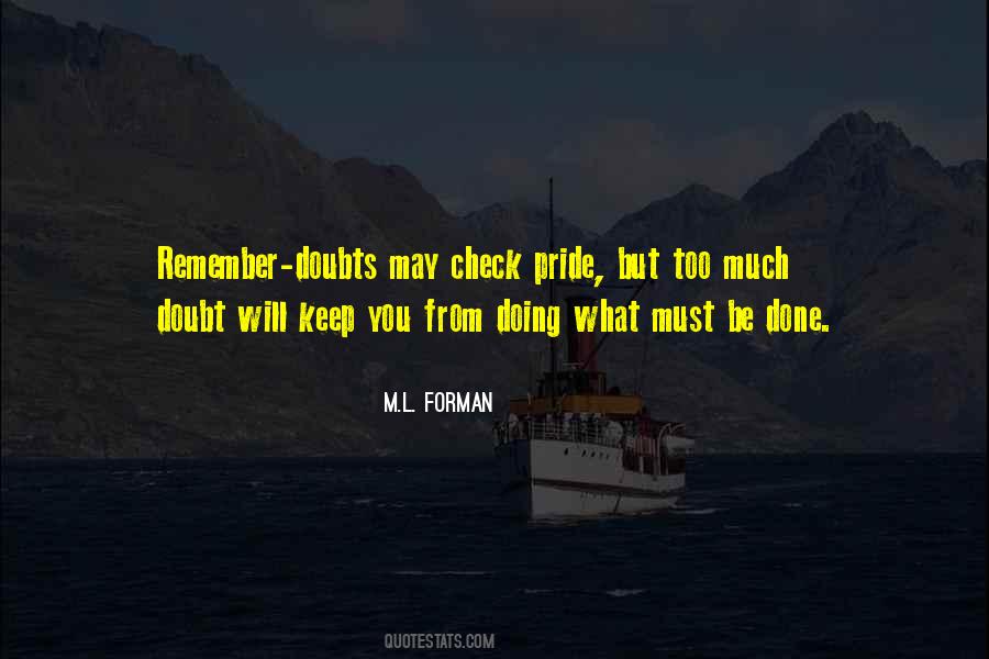 M.L. Forman Quotes #219477