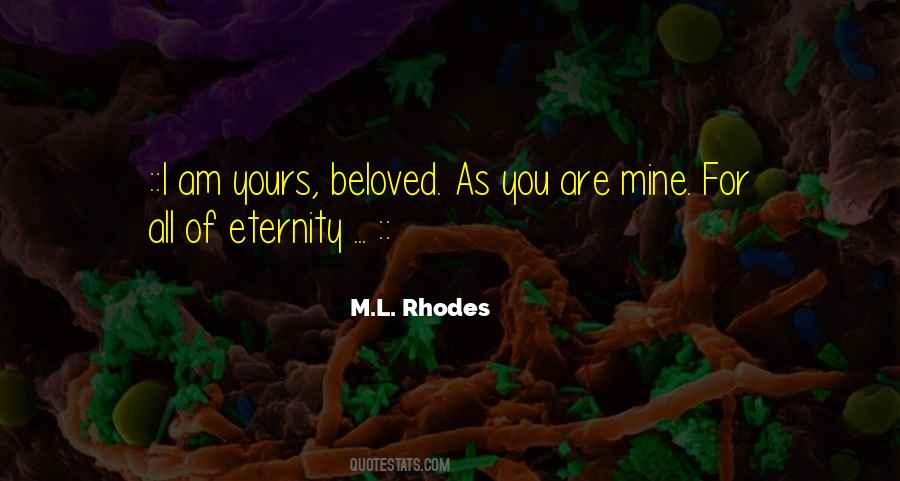 M.L. Rhodes Quotes #190823 M.L. Rhodes Quotes #190823