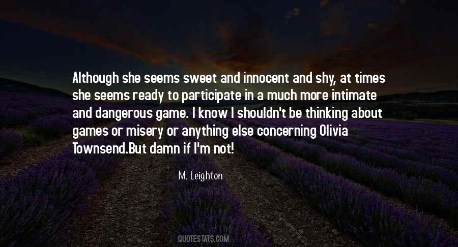 M. Leighton Quotes #1436425