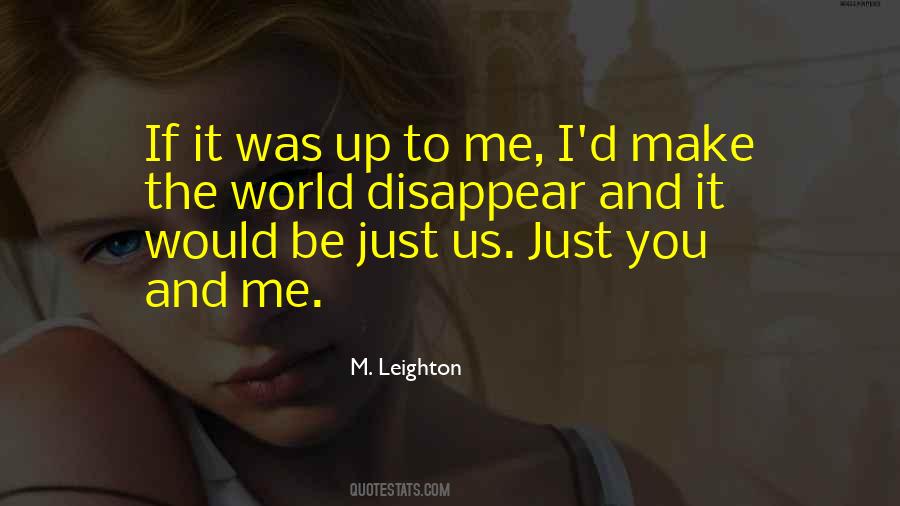 M. Leighton Quotes #838312