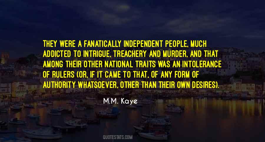 M.M. Kaye Quotes #1096204