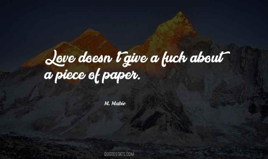 M. Mabie Quotes #1714437 M. Mabie Quotes #1714437
