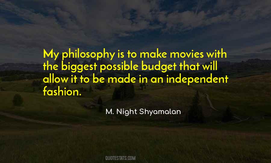 M. Night Shyamalan Quotes #1156315